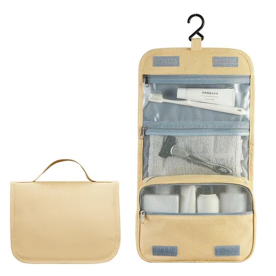 Polyester Hanging Toiletry Organizer reference sample