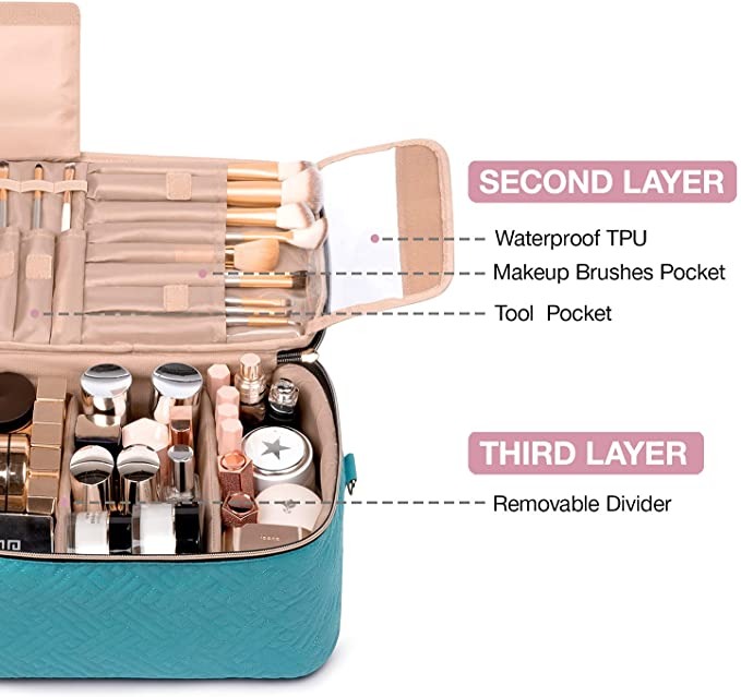 Layered Brush & Makeup Case external design reference